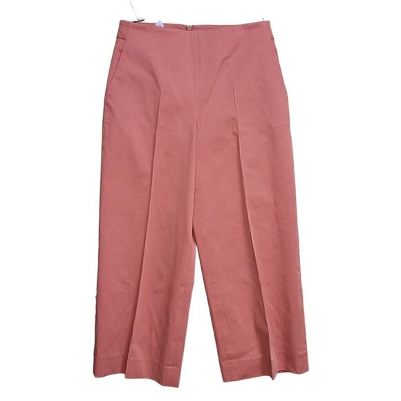Antonio Melani Coral Color, Cropped Dress Pants, Size 2 - Picture 1 of 6
